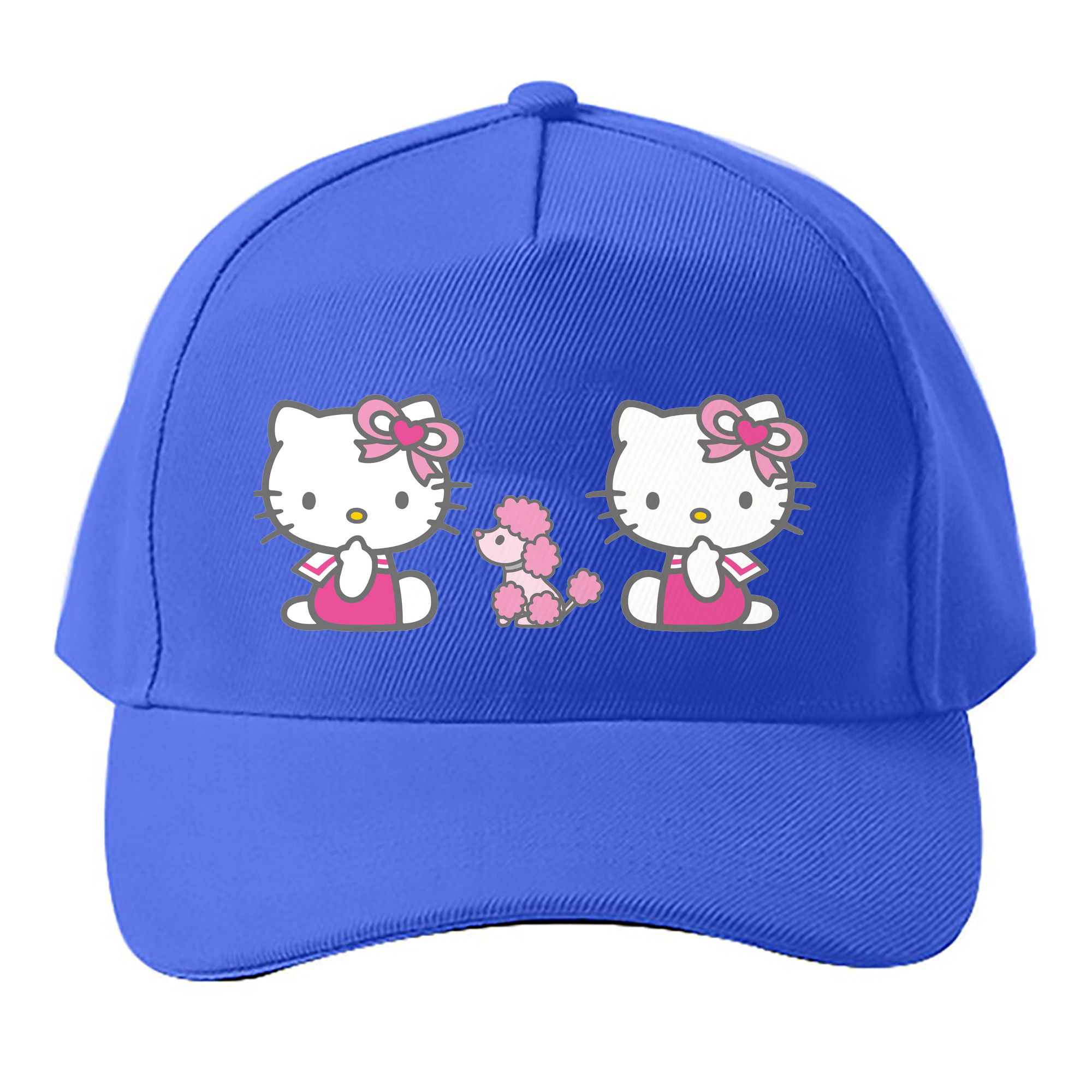 （画像用） Hello Kitty ハローキティ ベースボールキャップ 綿100％ 男女兼用 帽子 スポーツ